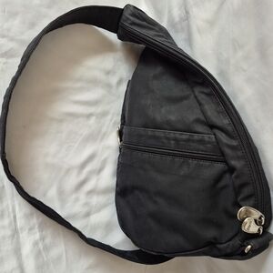 Black Men Or Wonen's Crossbody Bag